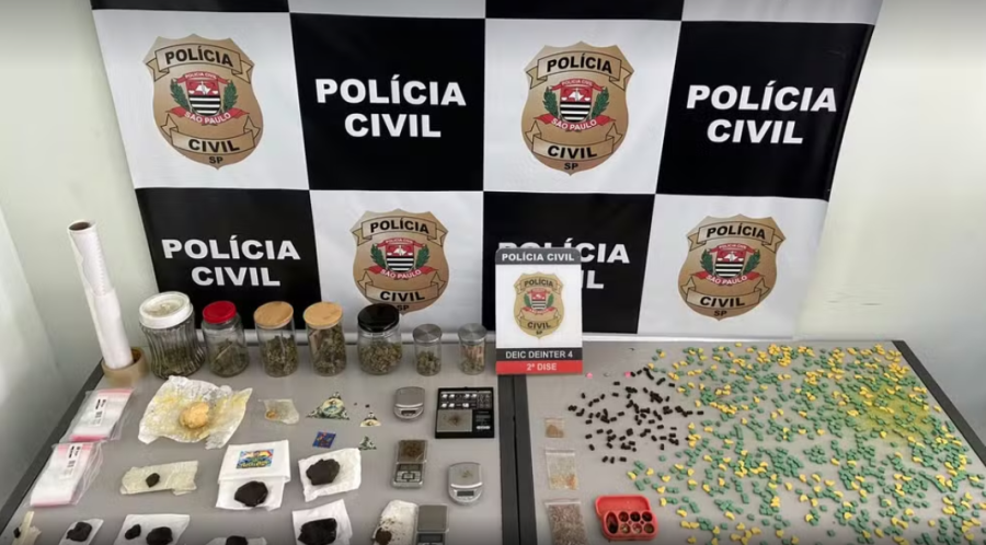 Morador de condomínio de luxo em Bauru é preso por esconder e vender drogas em vaso de plantas
