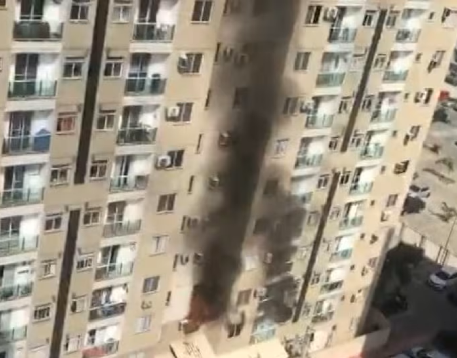Cadeirante morre em incêndio em apartamento de condomínio em Nova Iguaçu