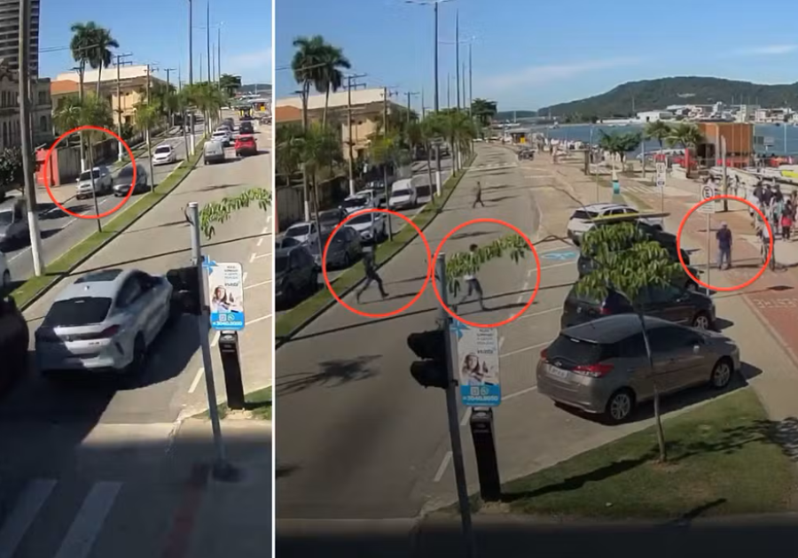 Criminosos invadem condomínio de luxo em Santos (SP), fazem seis reféns e são presos após ação da PM