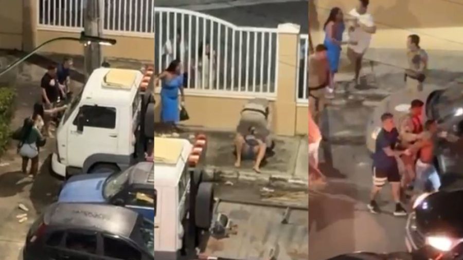 Briga generalizada assusta moradores de condomínio em Salvador
