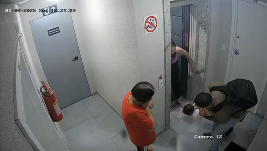 PM salva bebê engasgada em prédio de Divinópolis ao aplicar manobra de Heimlich