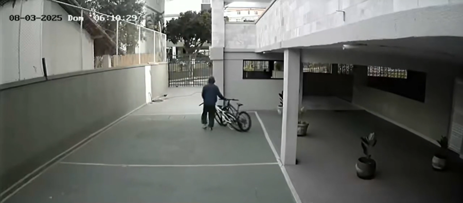 Suspeito invade prédio pela terceira vez e tenta furtar bicicletas em BH