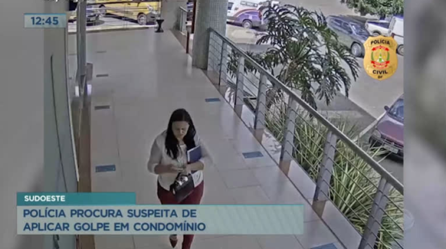 Suspeita aplica golpe em condomínio de R$ 120 Mil