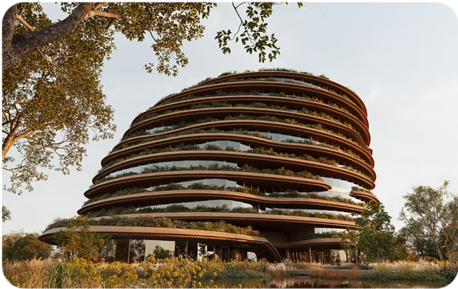 Prédio inspirado em cupinzeiros revoluciona arquitetura sustentável e promete clima mais fresco em Cuiabá