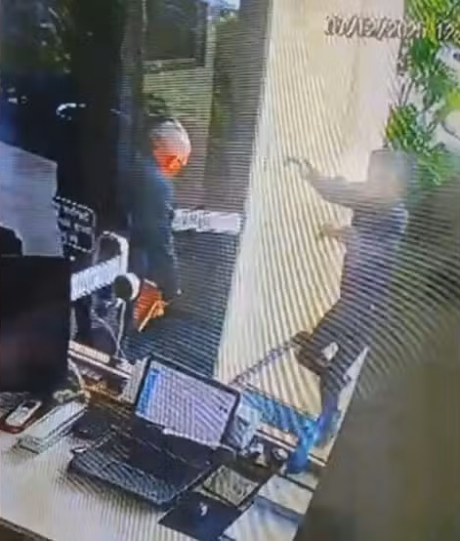 Porteiro é agredido por entregador em condomínio no Sudoeste de Brasília; morador registra o ataque