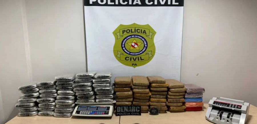 Mulher é presa em flagrante com 78 tabletes de cocaína em condomínio de Belém