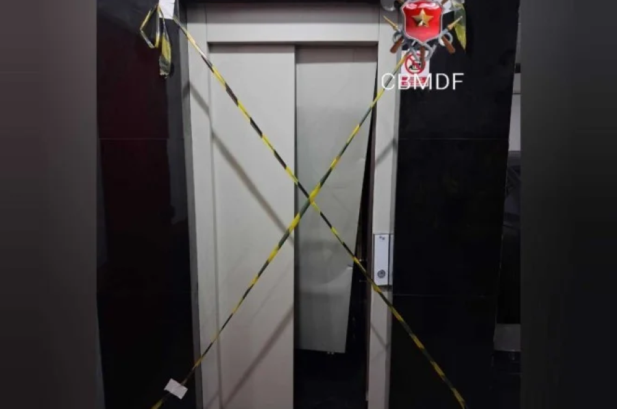 Prédio com elevador que despencou no DF estava embargado desde 2023