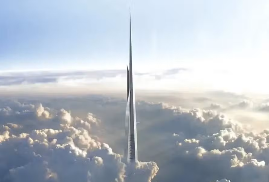 Edifício mais alto do mundo com 1 km e mais de 130 andares avança em construção na Arábia Saudita