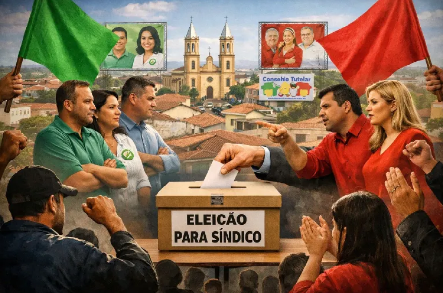 Eleição de síndico vira disputa política e termômetro eleitoral em cidade da Paraíba