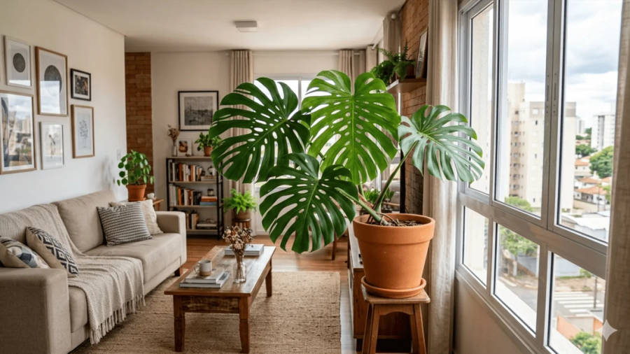 Planta comum em quintais brasileiros volta a ganhar espaço em apartamentos e varandas urbanas