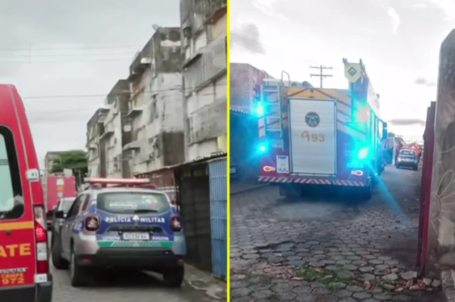 Incêndio em apartamento no Residencial Ignez Andreazza deixa duas crianças mortas no Recife