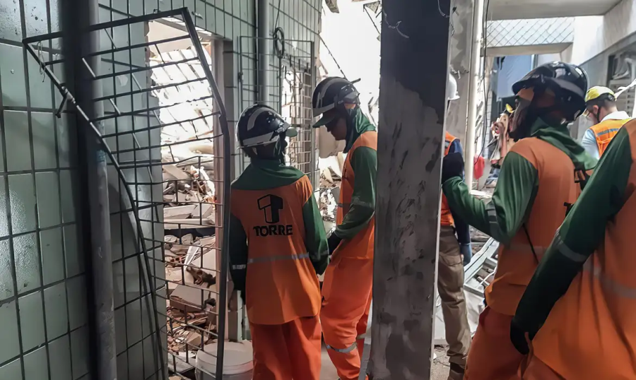 Desabamento trágico em Aracaju deixa três mortos e buscas continuam