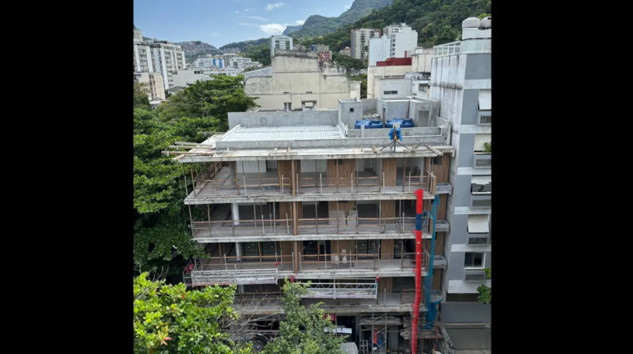 Construtora é acusada de abandonar obra quase pronta em condomínio na Gávea
