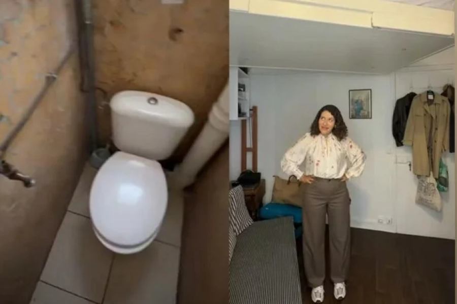 Brasileira mostra rotina em apartamento de 9 m² e expõe desafio da moradia em Paris