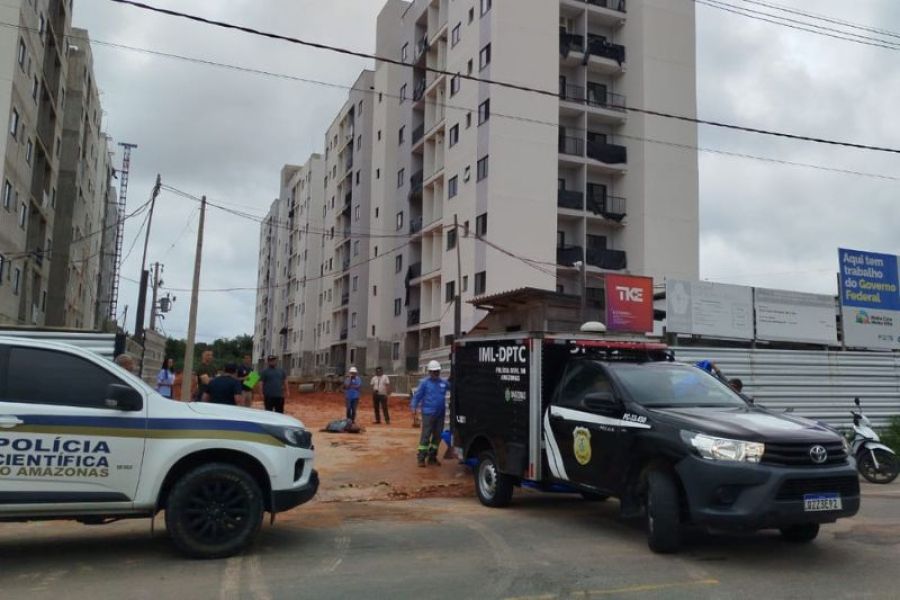 Trabalhador morre soterrado durante obra em condomínio na zona oeste de Manaus