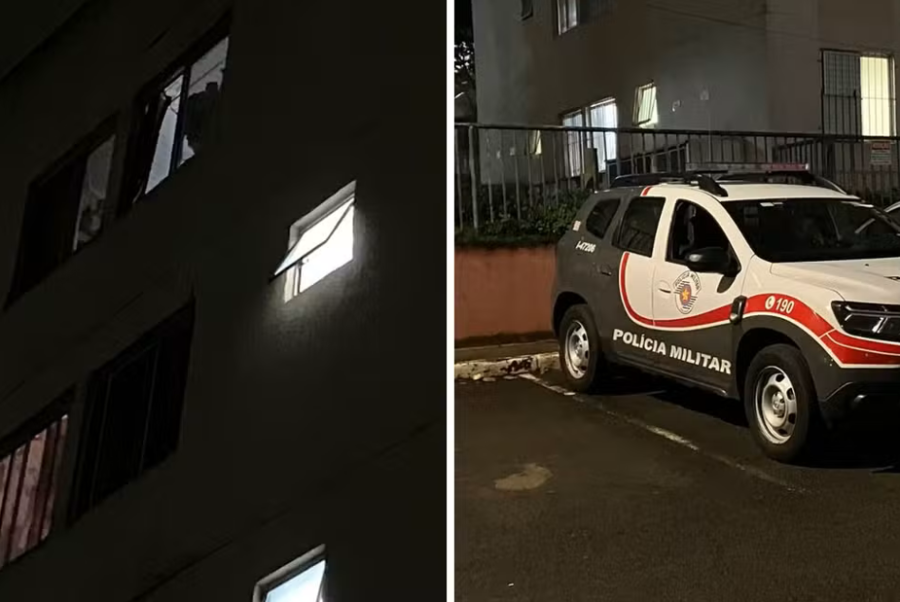 Criança é socorrida após cair do 4º andar de prédio em Campinas