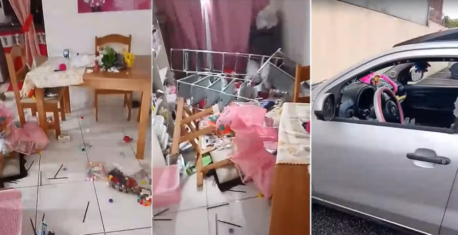 Homem é preso após invadir apartamento da ex, agredi-la e quebrar pertences em Sorocaba