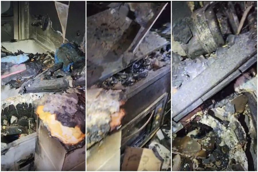 Incêndio destrói apartamento em condomínio e mobiliza bombeiros em Cuiabá