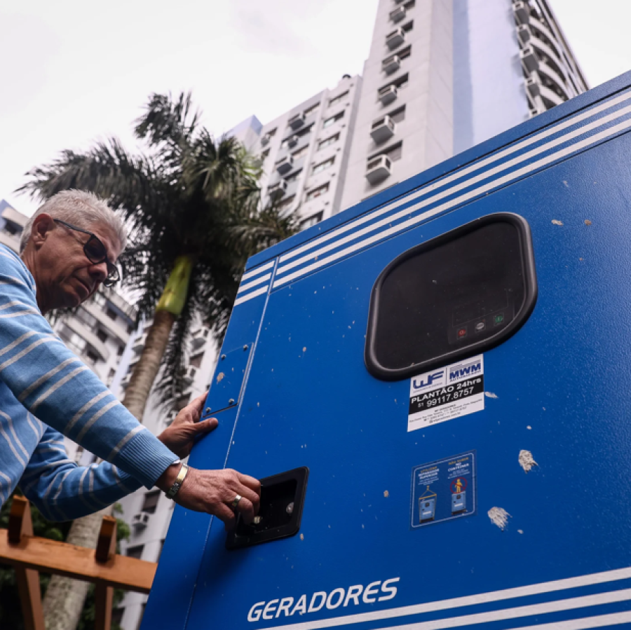 Temporais aumentam procura por geradores e transformam equipamento em prioridade nos condomínios