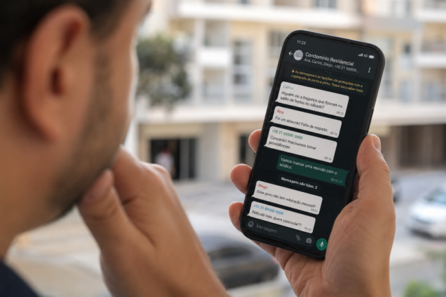 Grupo de WhatsApp de condomínio não é terra sem lei; ofensas podem gerar processo judicial