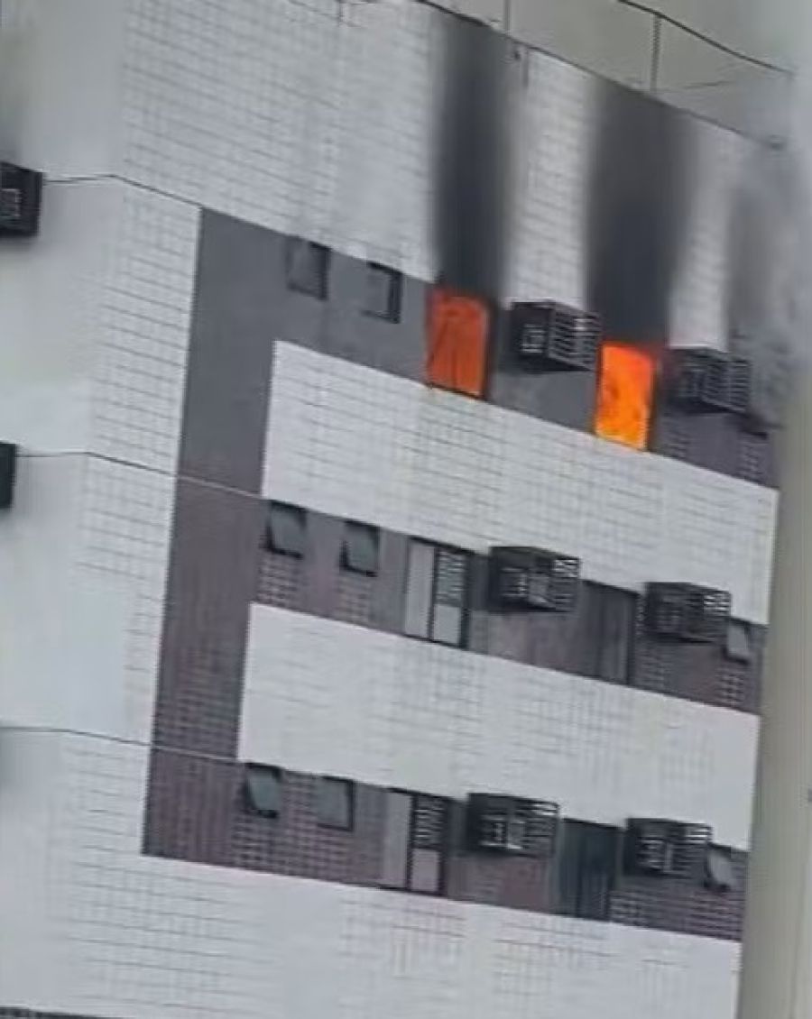 Incêndio em Apartamento no Recife