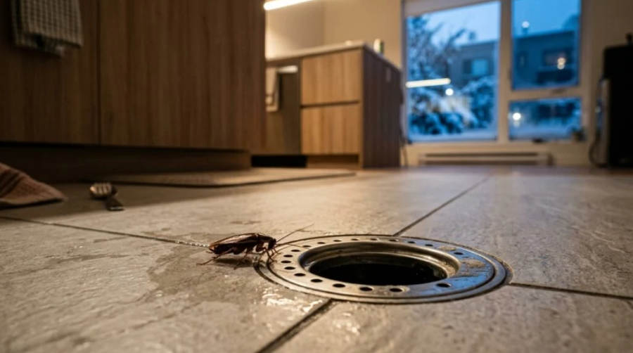 Frio favorece aparecimento de baratas em apartamentos; saiba como evitar