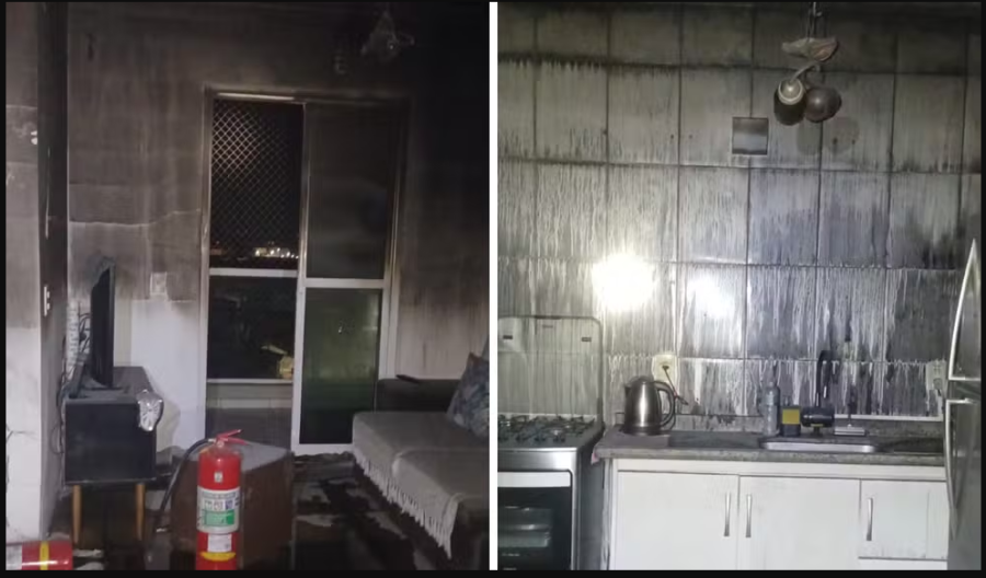 Incêndio em apartamento mobiliza bombeiros e leva à evacuação de condomínio em Indaiatuba
