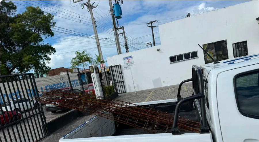 Homem é preso ao tentar furtar armações de ferro de prédio em Aracaju