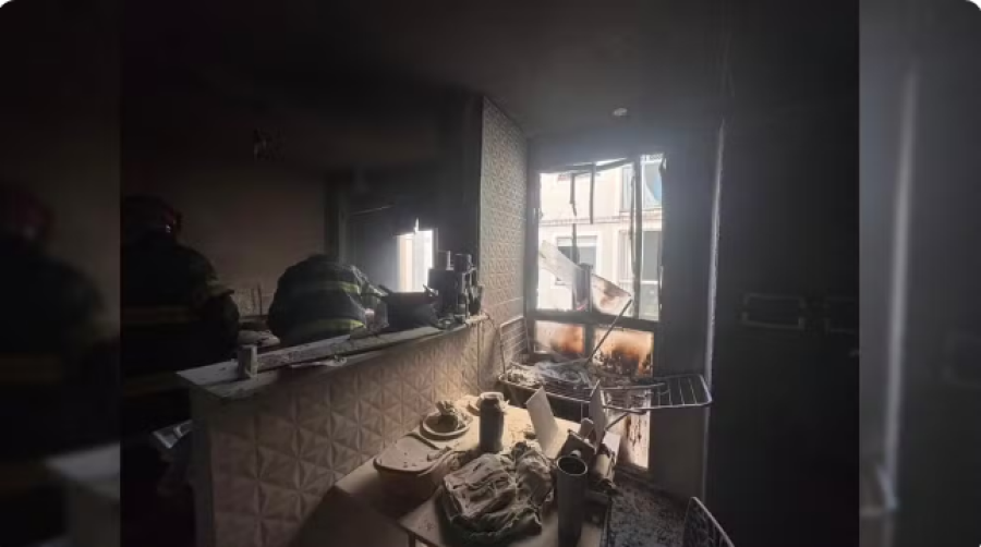Incêndio atinge apartamento em Botucatu e cão é resgatado após se esconder sob sofá