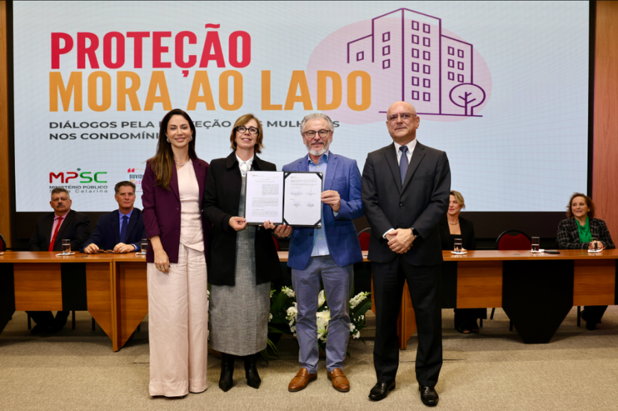 MPSC e Secovi lançam projeto para ampliar prevenção à violência contra a mulher em condomínios