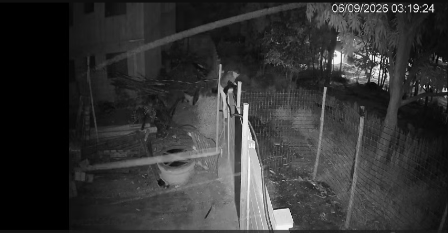 Câmeras flagram homem durante furto de 30 quilos de fios em condomínio de Limeira