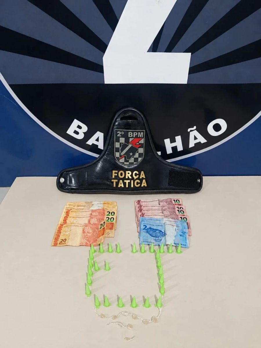 Homem é preso após tentar fugir da PM com drogas dentro de condomínio em Três Lagoas