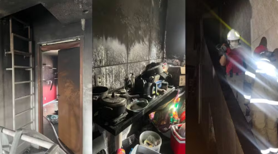 Incêndios destroem casa e apartamento em Campina Grande, na Paraíba
