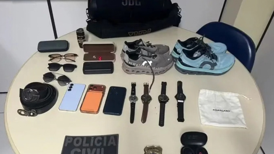 Suspeito de furtos em condomínios de luxo de Alagoas é preso na Bahia com R$ 113 mil em bens