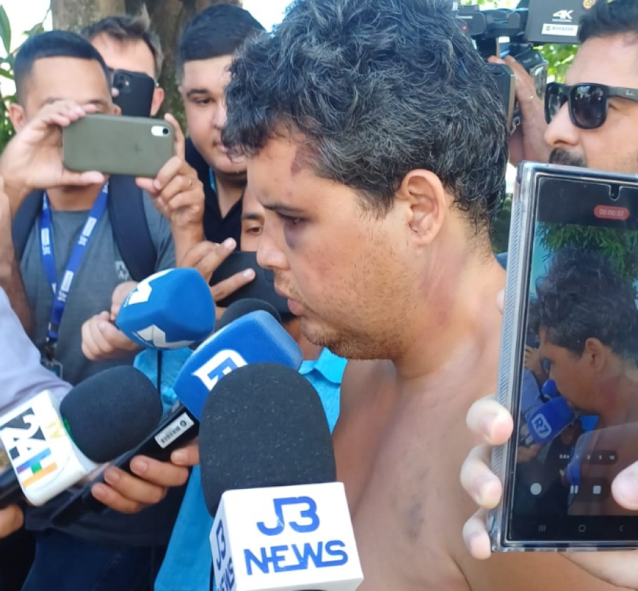 Assassino do subsíndico é transferido para presídio e se diz arrependido