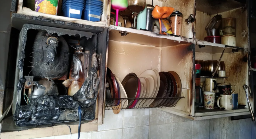 Incêndio em apartamento em Uberlândia deixa quatro pessoas intoxicadas