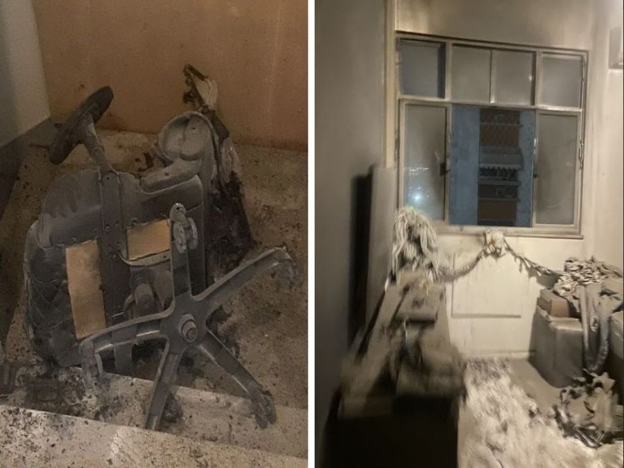 Bicicleta elétrica explode e provoca incêndio em apartamento no Rio de Janeiro