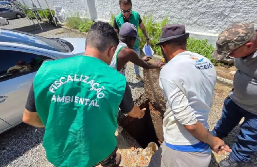 Condomínio é notificado por crime ambiental após descarte irregular de efluentes em Maceió