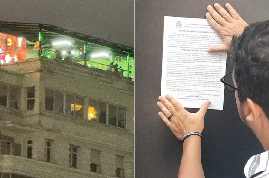 “Camarote” em cobertura de prédio é interditado por falta de autorização no Rio, antes do show de Lady Gaga